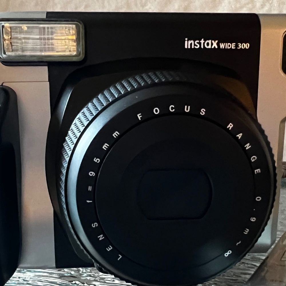 FUJIFILM INSTAX 300 CAMERA WITH FILM